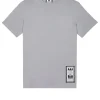 AAA Grafik T-Shirt Rauchgrau
