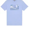 Adachi Camo T-Shirt Kornblumenblau