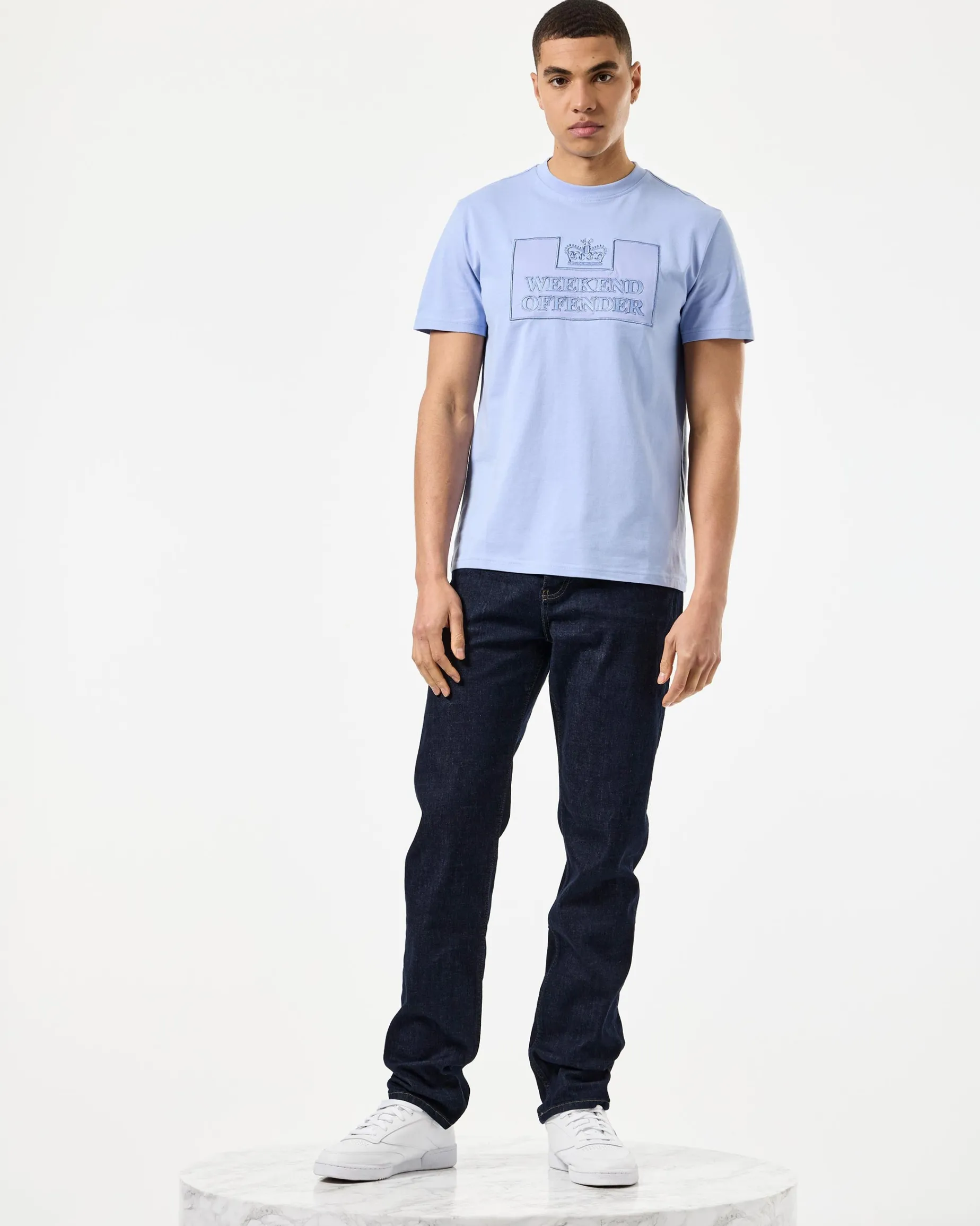 Astoria T-Shirt Kornblumenblau