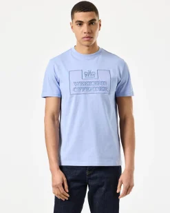 Astoria T-Shirt Kornblumenblau