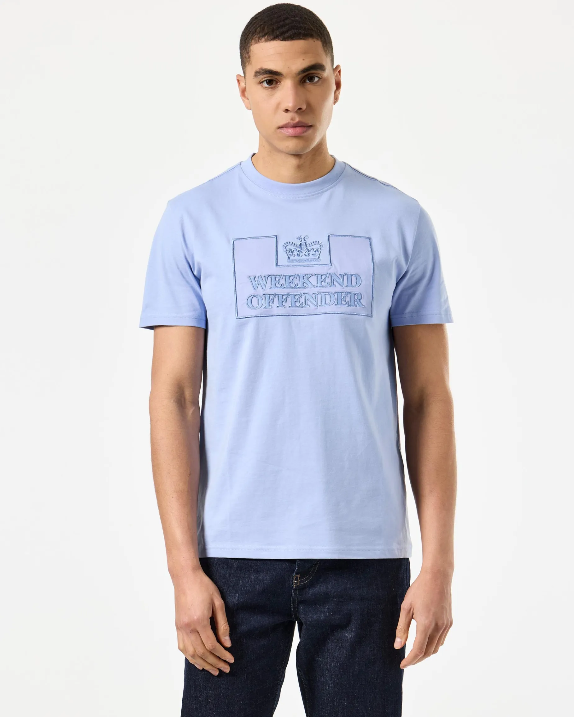 Astoria T-Shirt Kornblumenblau