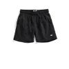 Badeshorts Stacks für Kinder Schwarz