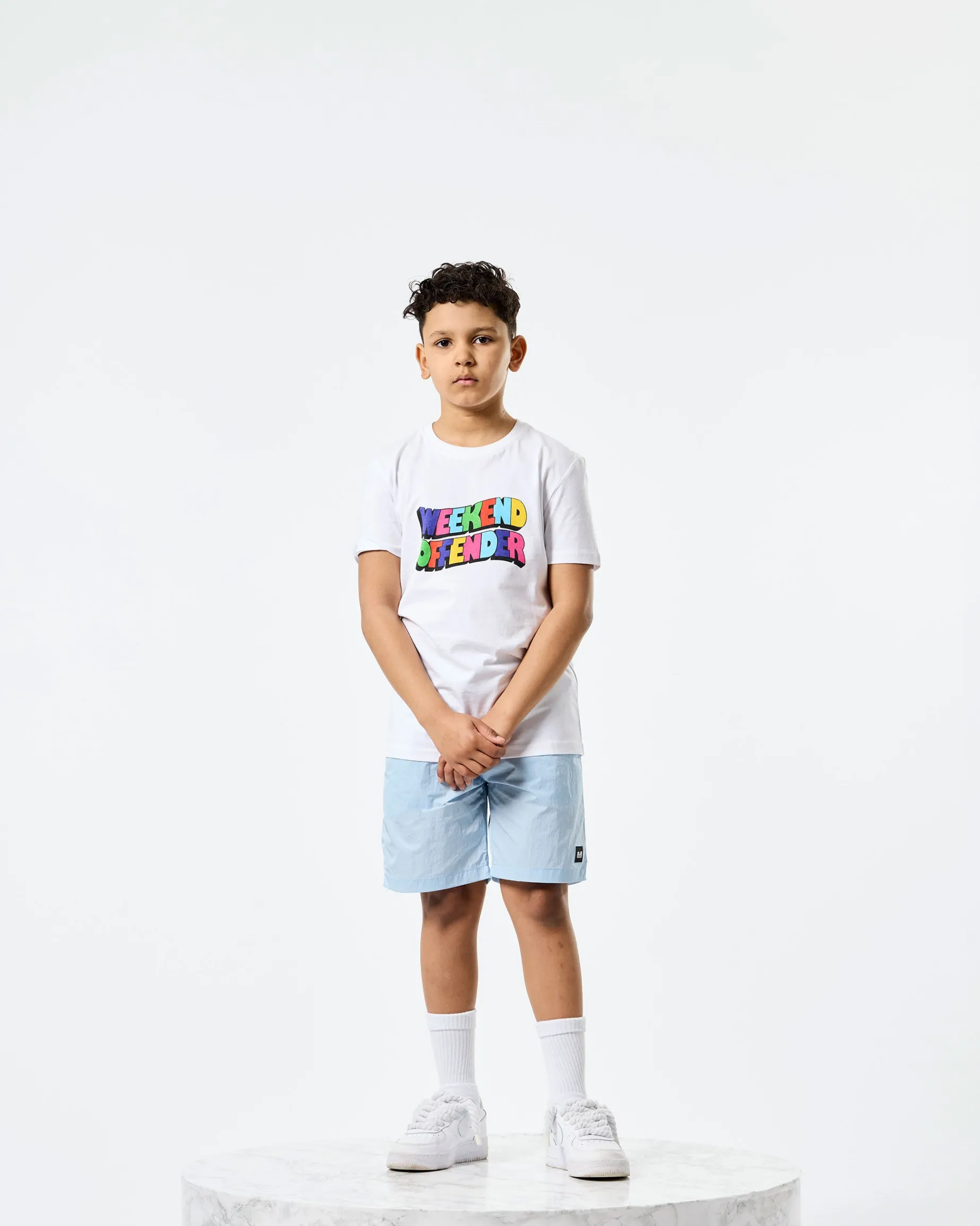 Badeshorts Stacks für Kinder Ocean Wave Blau