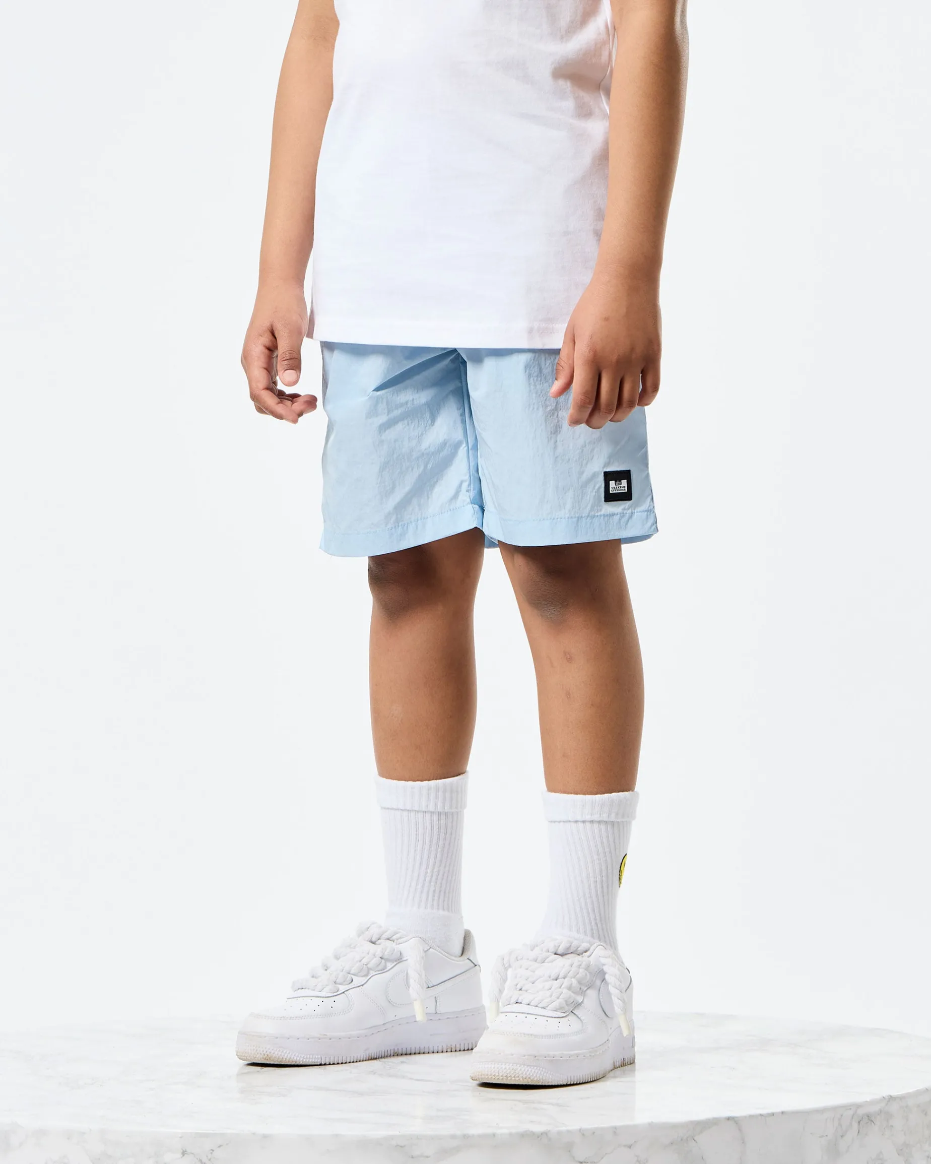 Badeshorts Stacks für Kinder Ocean Wave Blau