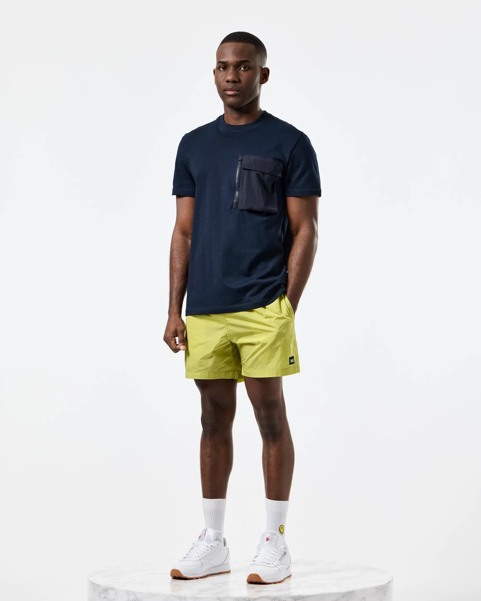 Badeshorts Stacks Peridot Grün