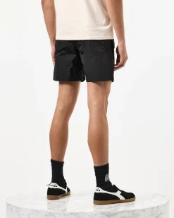 Badeshorts Stacks Schwarz