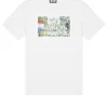 Badman Grafik T-Shirt Weiß