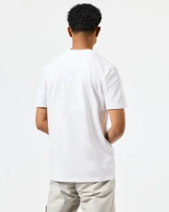 Badman Grafik T-Shirt Weiß