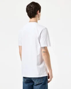 Bagliore Grafik-T-Shirt Weiß