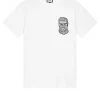 Bali Grafik T-Shirt Weiß
