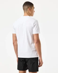 Bali Grafik T-Shirt Weiß