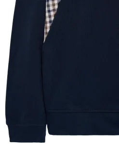 Bayswater Hoodie Marineblau/Mid House Check
