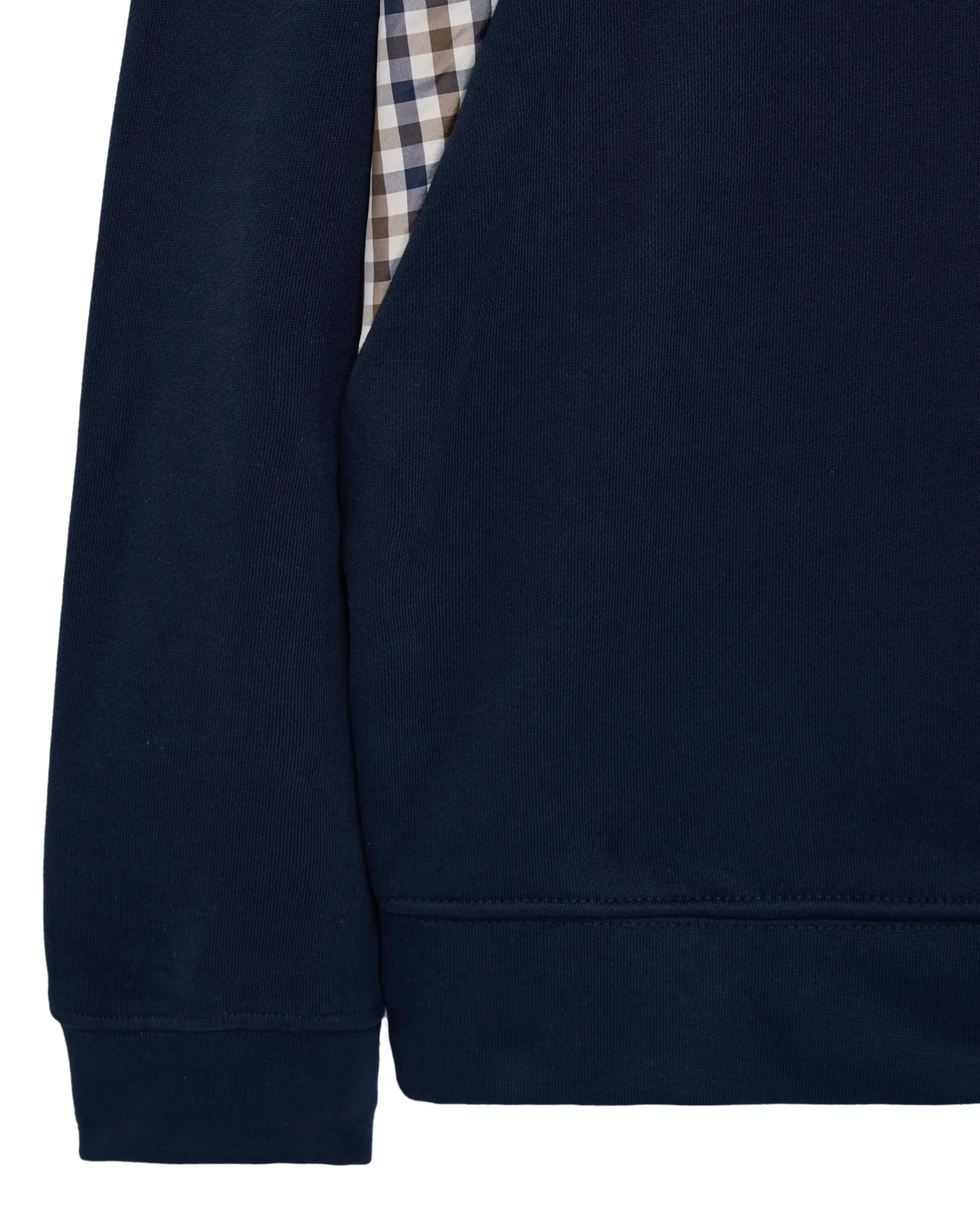 Bayswater Hoodie Marineblau/Mid House Check