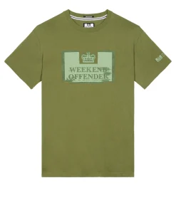 Bonpensiero Grafik-T-Shirt Sapling Green