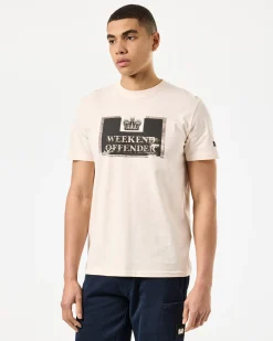 Bonpensiero Grafik-T-Shirt Alabaster