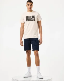 Bonpensiero Grafik-T-Shirt Alabaster