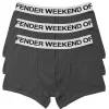 Boxershorts 3er-Pack Dunkelgrau