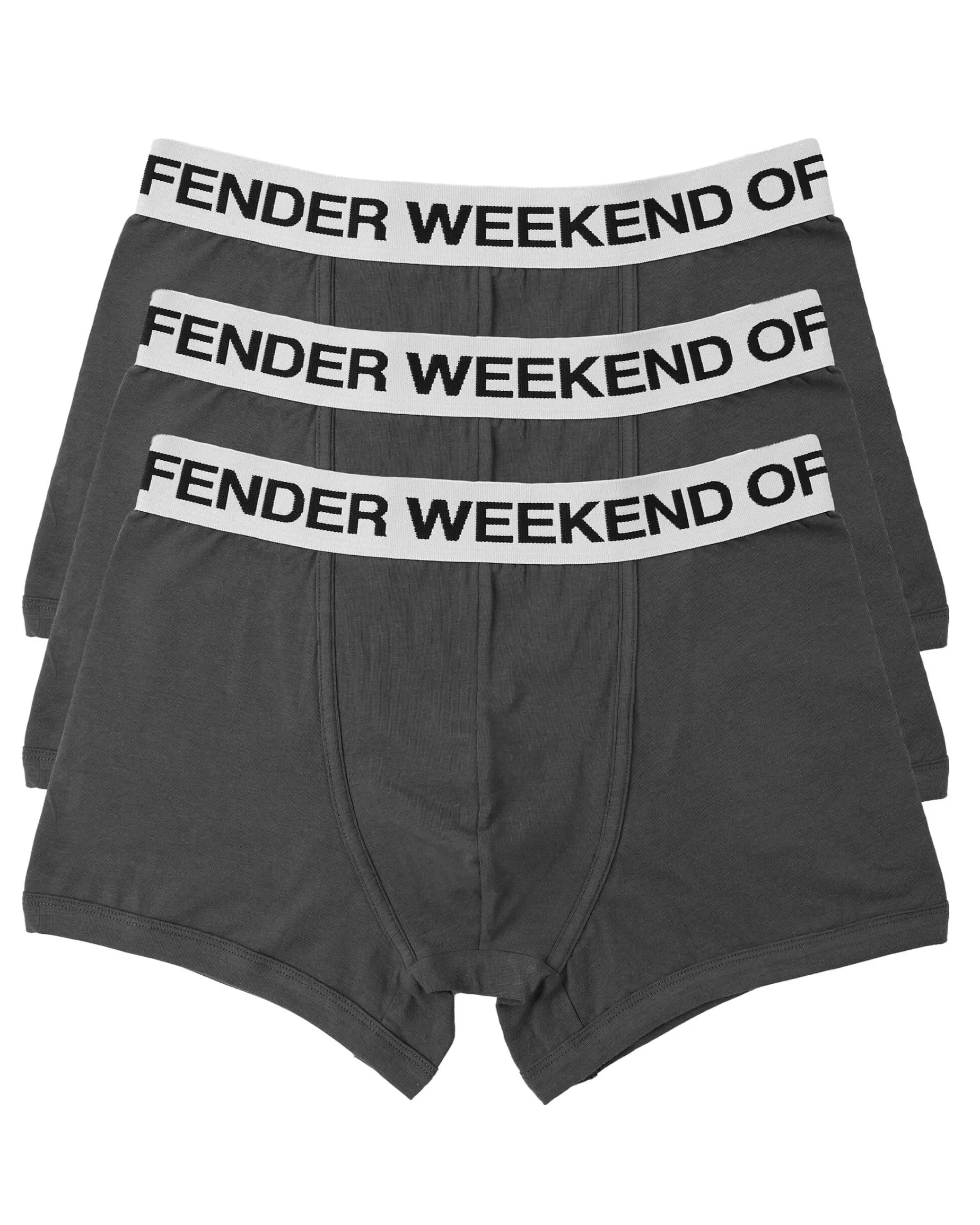 Boxershorts 3er-Pack Dunkelgrau