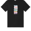 1995 B-Seiten Grafik T-Shirt Schwarz