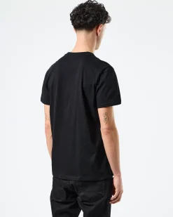 1995 B-Seiten Grafik T-Shirt Schwarz