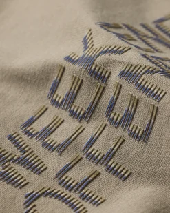 Bucci – T-Shirt mit Grafik, Rindenbraun