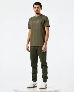 Bucci Grafik-T-Shirt Castle Green