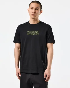 Bucci Grafik-T-Shirt Schwarz