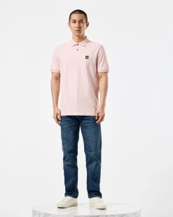 Caneiros Poloshirt Blassrosa