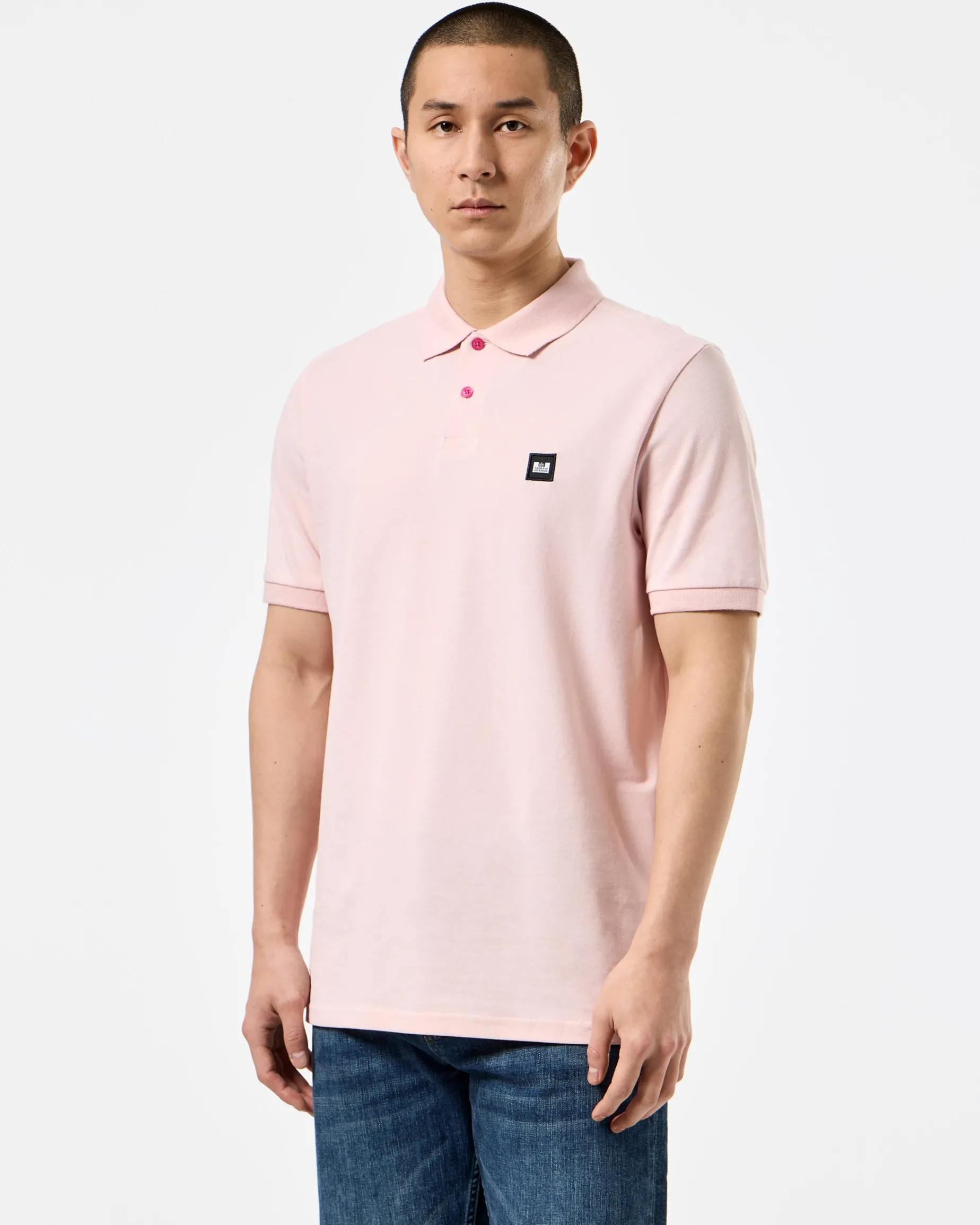 Caneiros Poloshirt Blassrosa