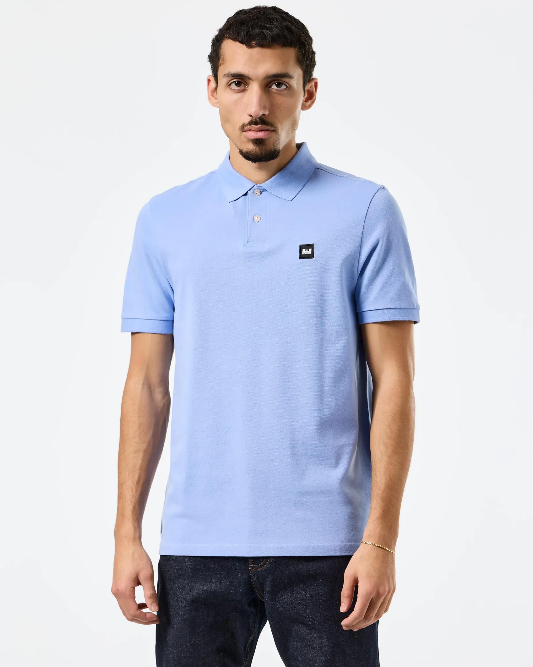 Caneiros Poloshirt Kornblumenblau