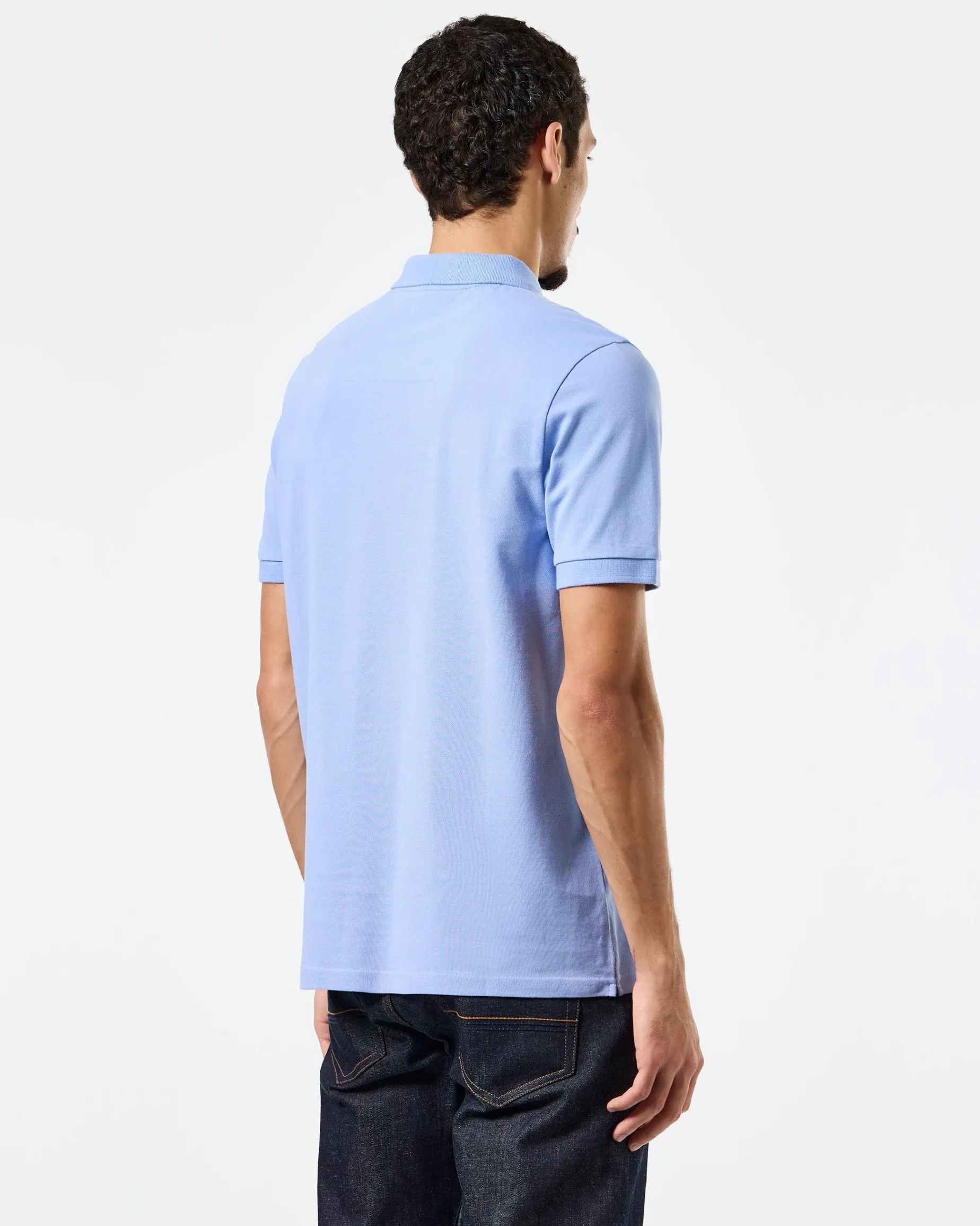 Caneiros Poloshirt Kornblumenblau