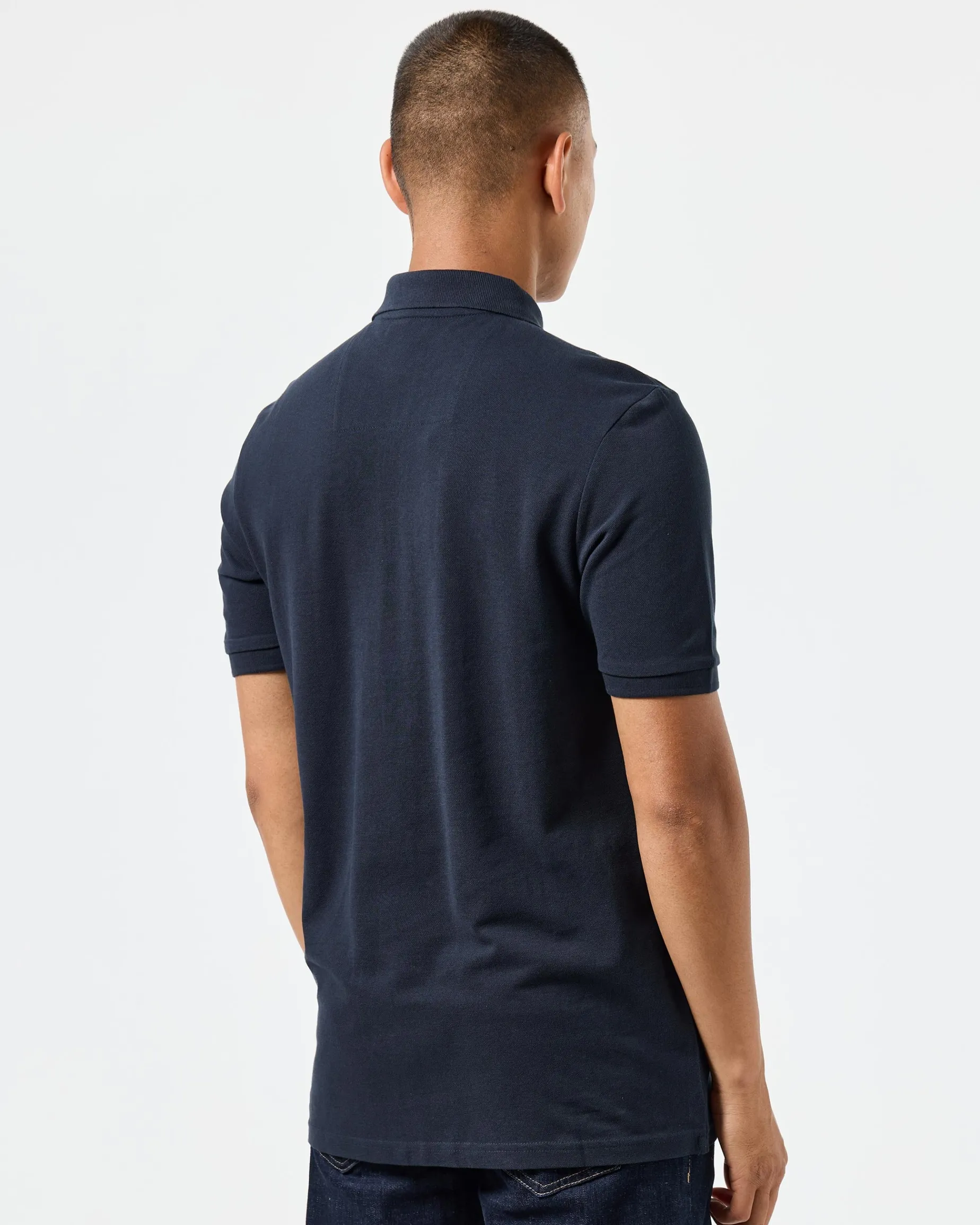 Caneiros Poloshirt Marineblau