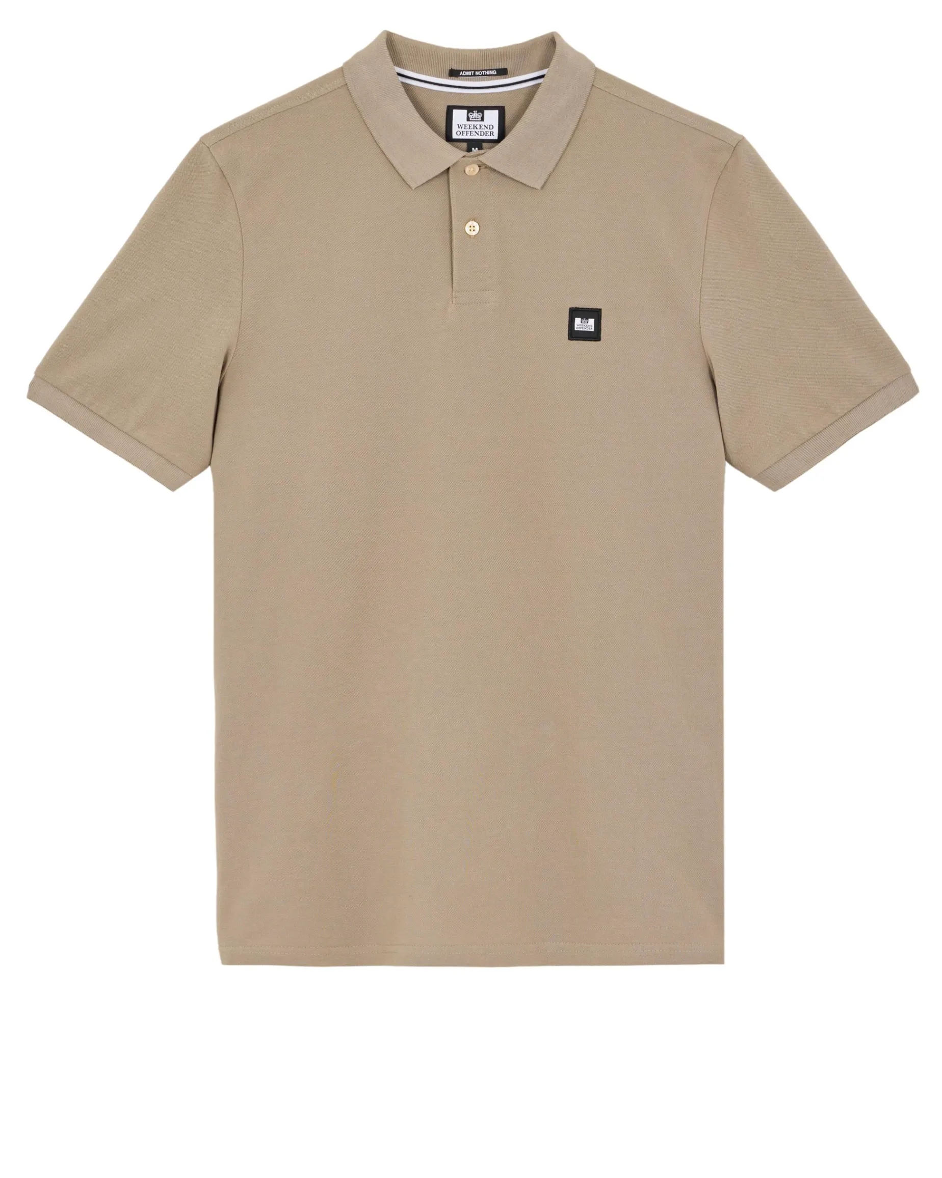 Caneiros Poloshirt Rinde Braun