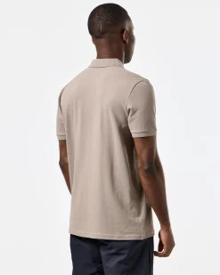 Caneiros Poloshirt Rinde Braun