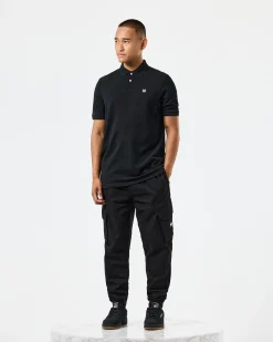 Caneiros Poloshirt Schwarz