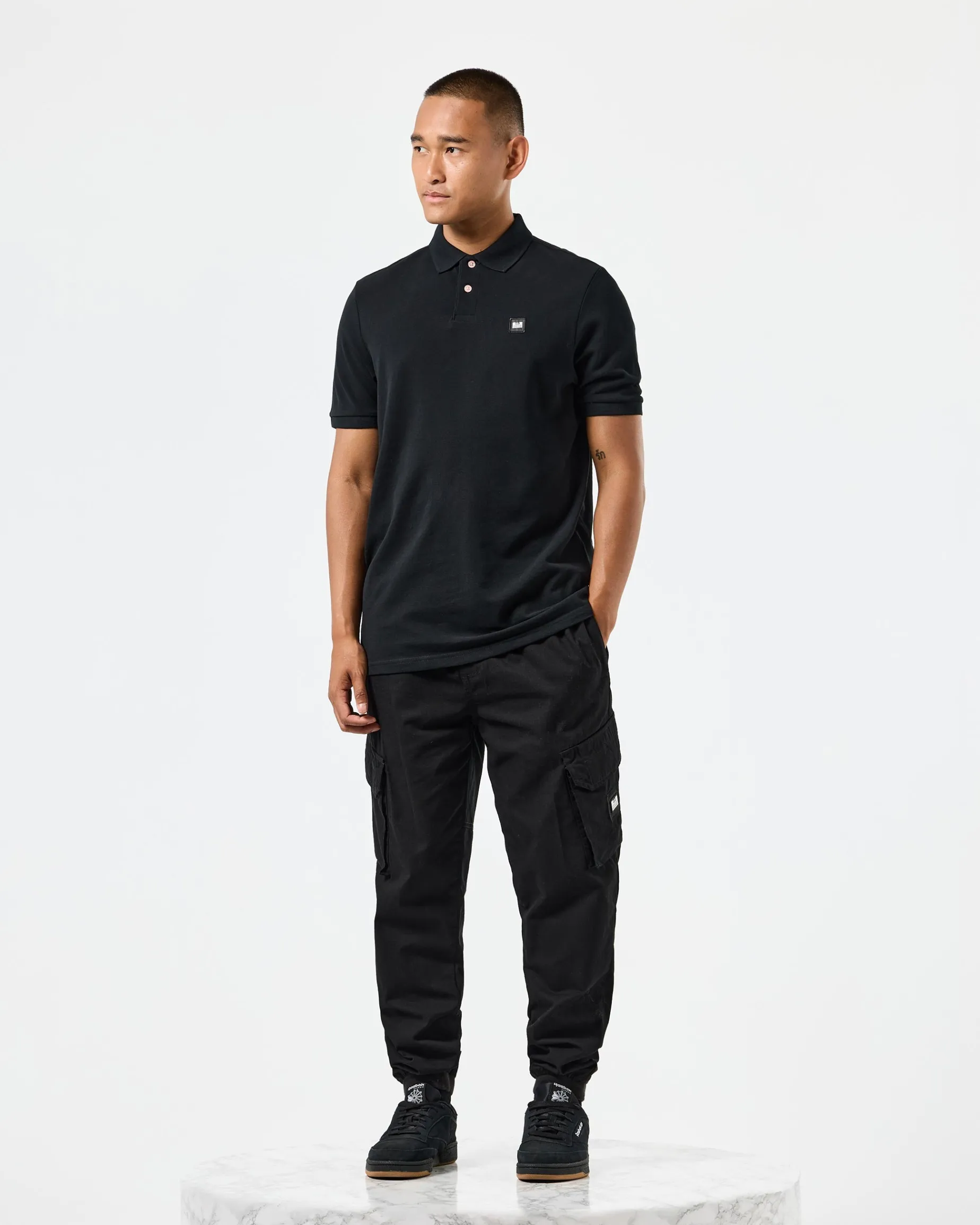 Caneiros Poloshirt Schwarz