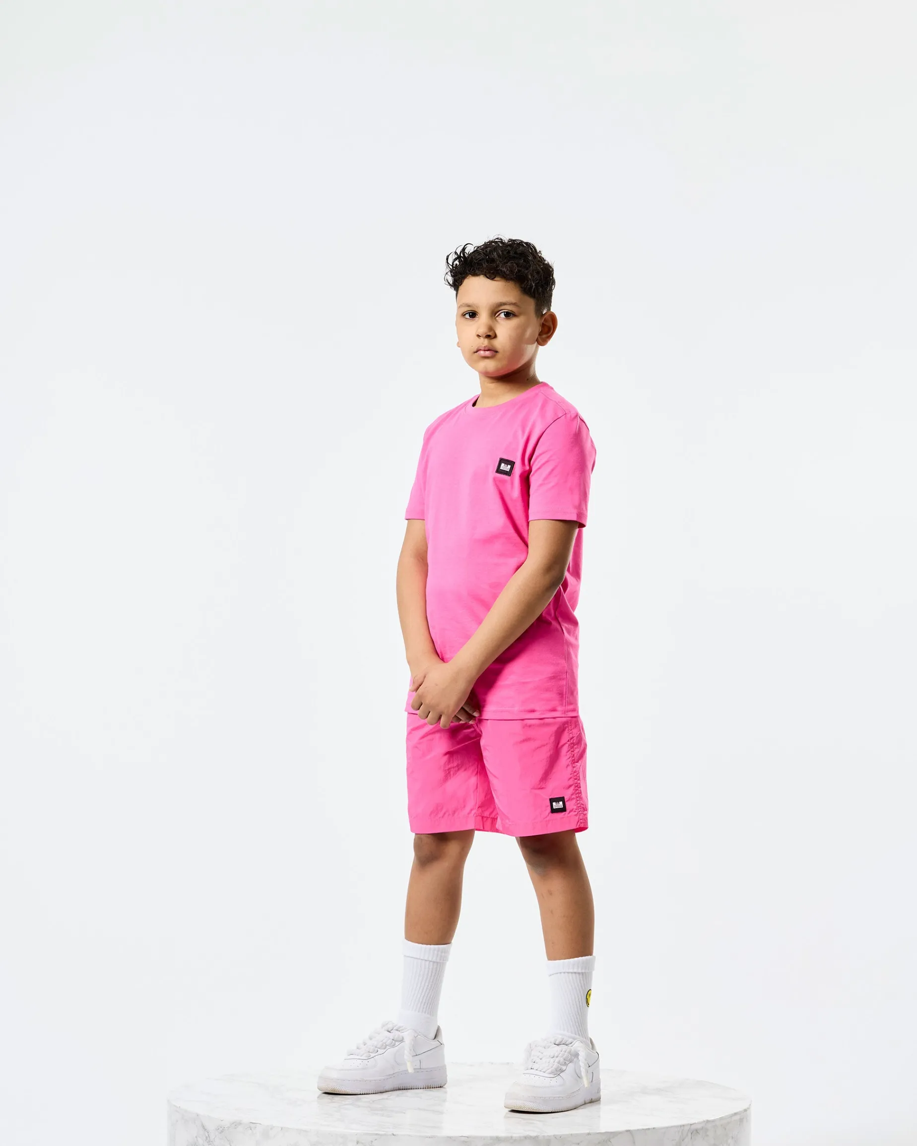 Cannon Beach T-Shirt für Kinder, Candy Pink