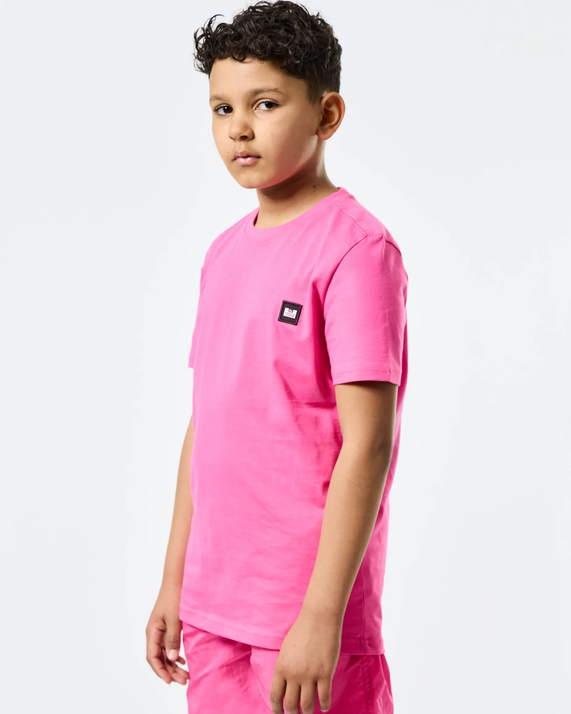 Cannon Beach T-Shirt für Kinder, Candy Pink