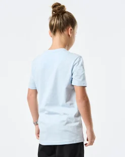 Cannon Beach T-Shirt für Kinder, Ozeanwelle, Blau