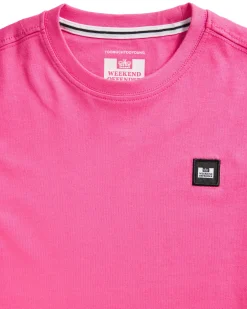 Cannon Beach T-Shirt für Kinder, Candy Pink