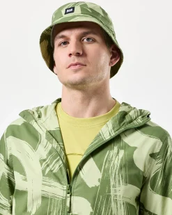 Choroni – Anglerhut mit Camouflage-Muster, Sapling Green
