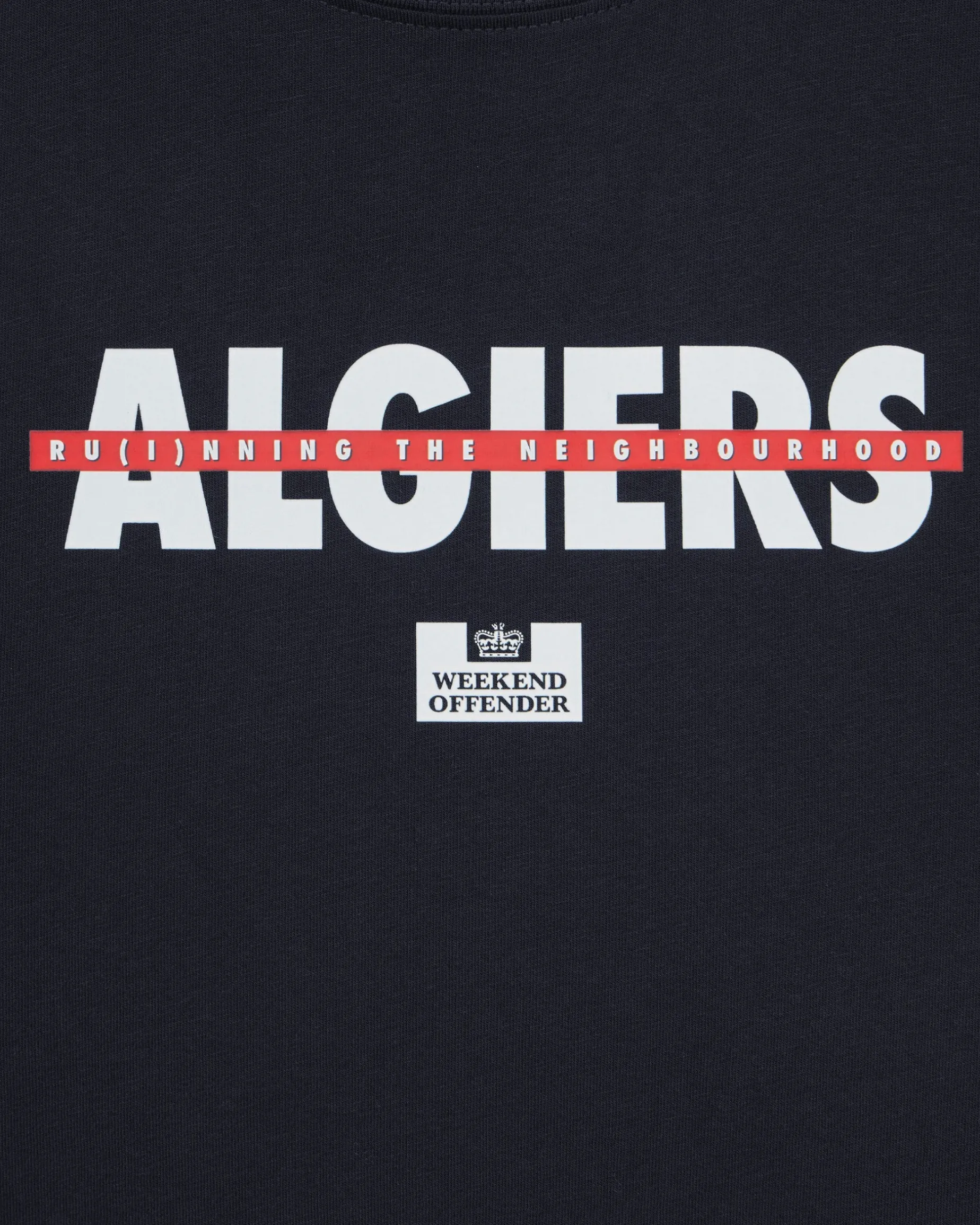 City Series 7 Algier T-Shirt Marineblau