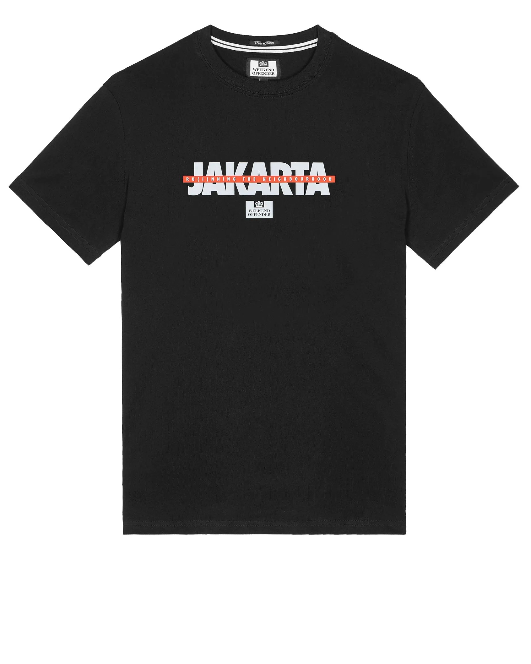 City Series 7 Jakarta T-Shirt Schwarz