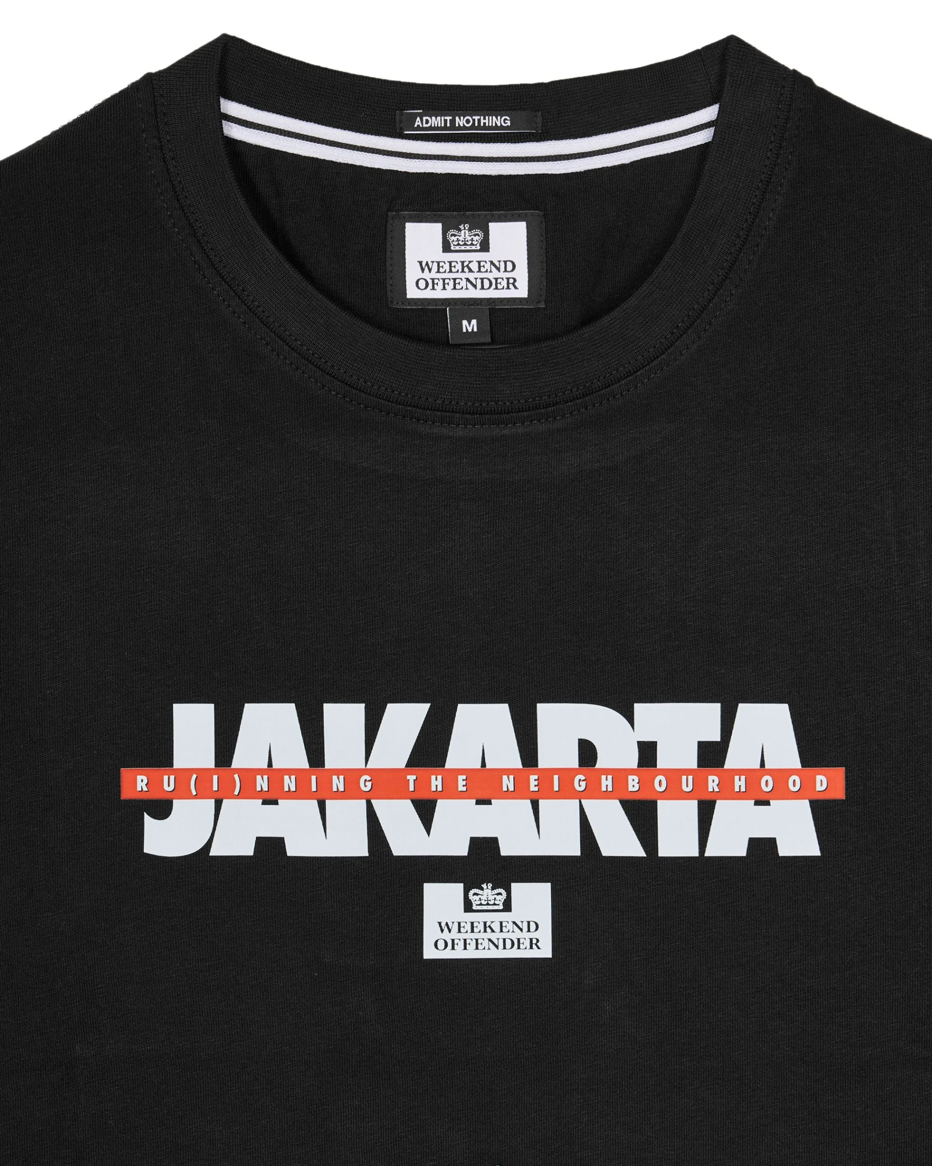City Series 7 Jakarta T-Shirt Schwarz