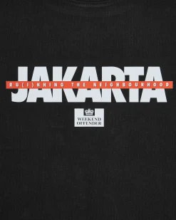 City Series 7 Jakarta T-Shirt Schwarz