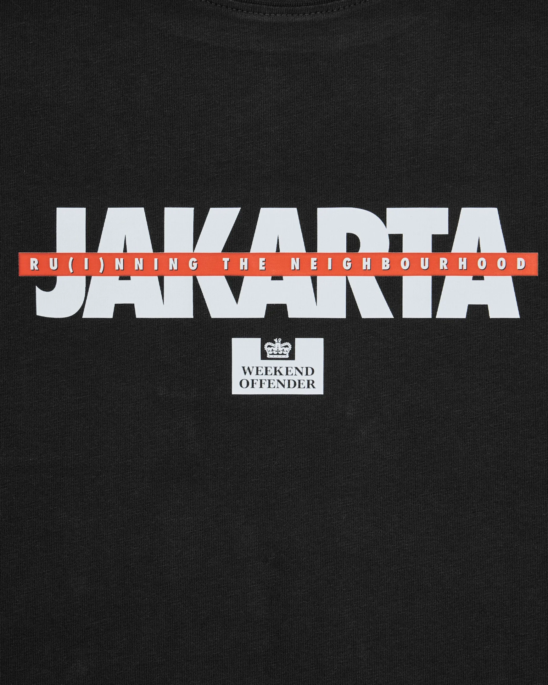 City Series 7 Jakarta T-Shirt Schwarz