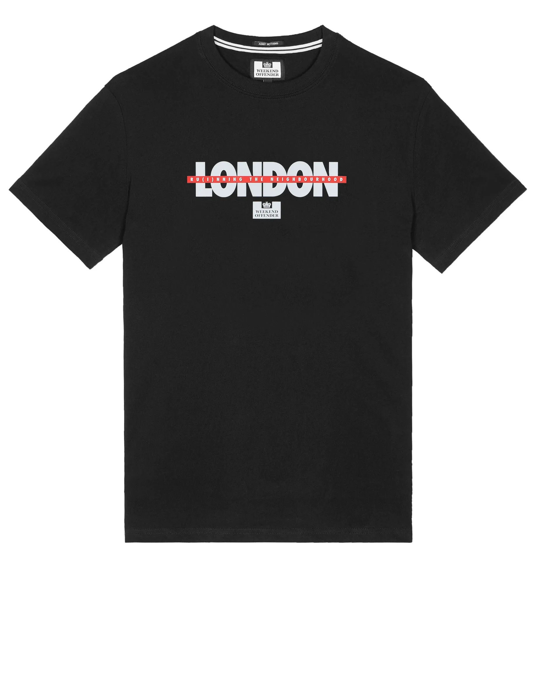 City Series 7 London T-Shirt Schwarz