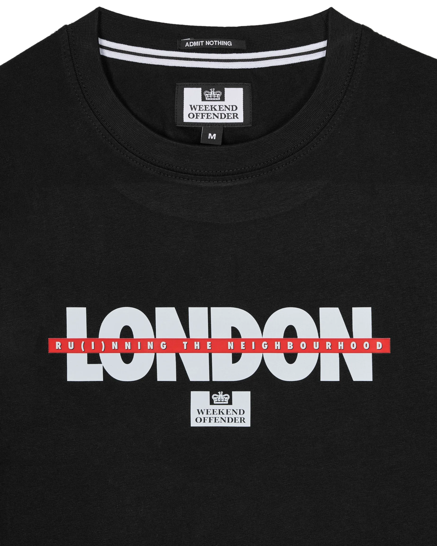 City Series 7 London T-Shirt Schwarz