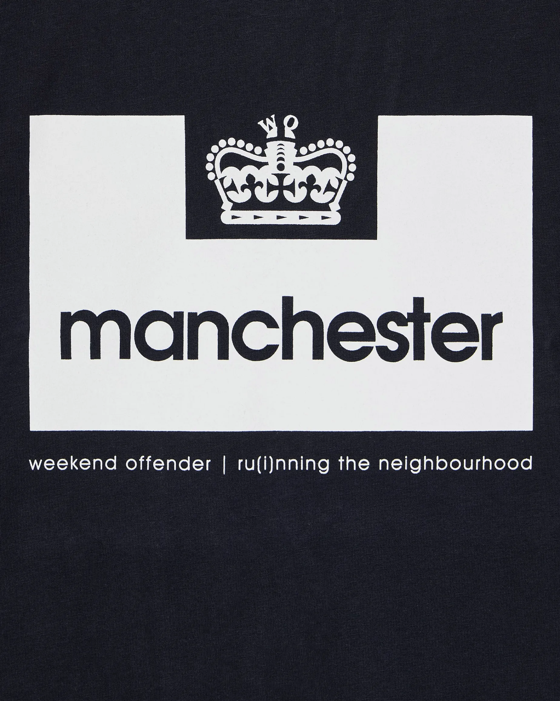 City Series 2 Manchester T-Shirt Marineblau