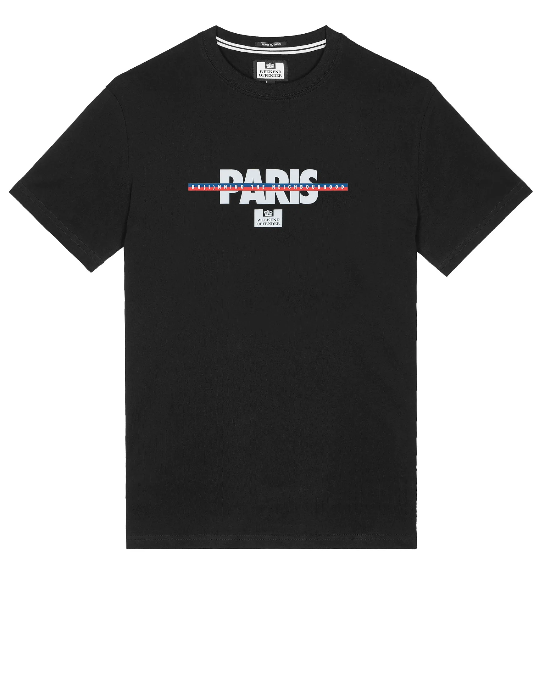 City Series 7 Paris T-Shirt Schwarz